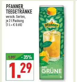 Marktkauf Pfanner teetränke Angebot