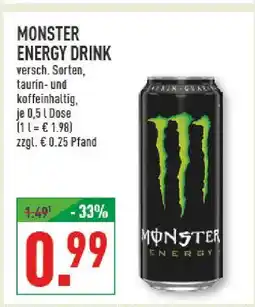 Marktkauf Monster energy drink Angebot