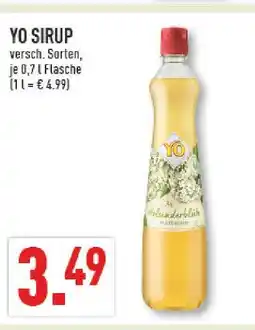 Marktkauf Yo sirup Angebot