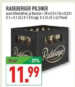Marktkauf Radeberger pilsner Angebot