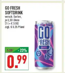 Marktkauf Go fresh softdrink exotic Angebot