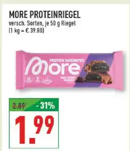 Marktkauf More proteinriegel Angebot