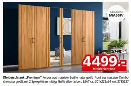 Segmüller Kleiderschrank premium Angebot