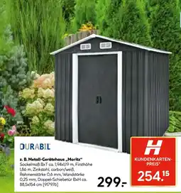 Hellweg Durabil metall-gerätehaus moritz Angebot