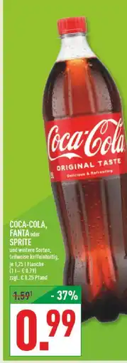 Marktkauf Coca-cola, fanta oder sprite Angebot