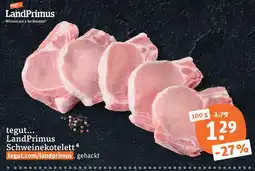 tegut Landprimus schweinekotelett Angebot
