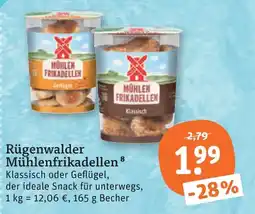 tegut Rügenwalder mühlenfrikadellen Angebot