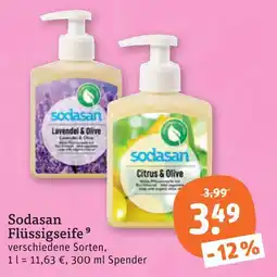 tegut Sodasan flüssigseife Angebot