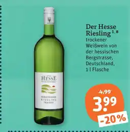 tegut Der hesse riesling Angebot