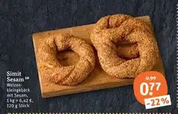 tegut Simit sesam Angebot