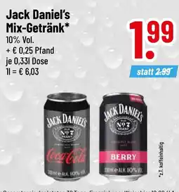trinkgut Jack daniel's mix-getränk coca-cola Angebot