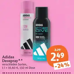 tegut Adidas deospray Angebot