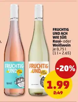PENNY Fruchtig und ach wie süß roséwein Angebot