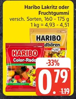 Edeka Haribo lakritz Angebot