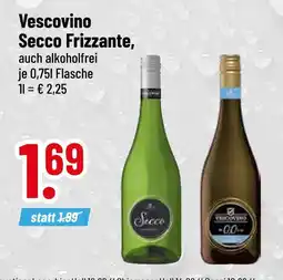 trinkgut Vescovino secco frizzante Angebot