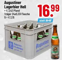 trinkgut Augustiner lagerbier hell Angebot