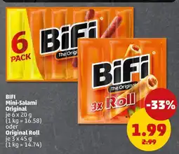 PENNY Bifi mini-salami original Angebot