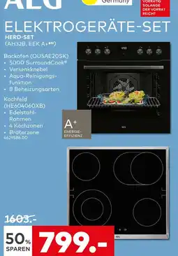 porta Aeg elektrogeräte-set herd-set (ah32b, eek a++) Angebot