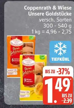 Edeka Coppenrath & wiese unsere goldstücke 6 mehrkornbrötchen Angebot