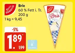 Edeka Gut & günstig brie Angebot