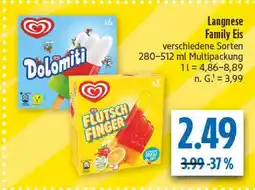 diska Langnese dolomiti Angebot