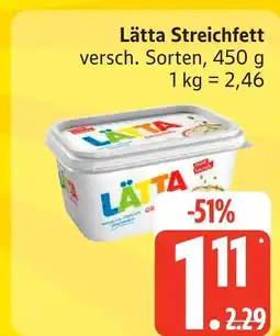 Edeka Lätta streichfett Angebot