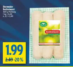 diska Eberswalder rostbratwurst Angebot