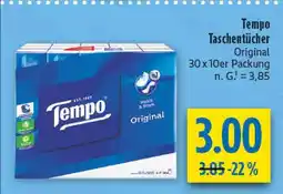 diska Tempo taschentücher original Angebot