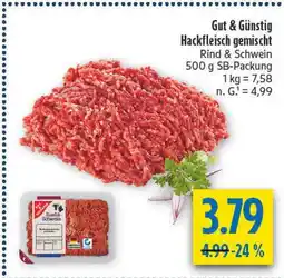 diska Gut & Günstig Hackfleisch gemisch Angebot