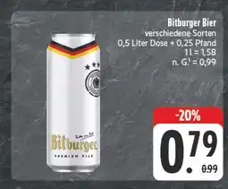 E-Center Bitburger bier Angebot