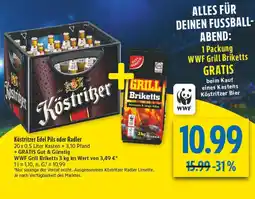 diska Köstritzer edel pils Angebot
