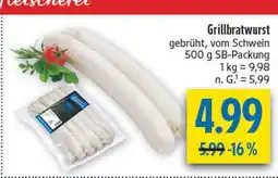 diska Grillbratwurst Angebot