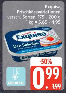 Edeka Exquisa frischkäsevariationen Angebot