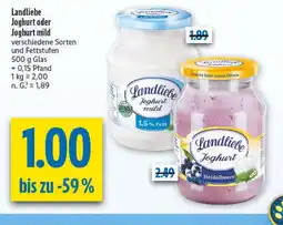 diska Landliebe joghurt mild Angebot