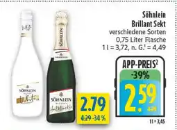 diska Söhnlein brillant sekt Angebot