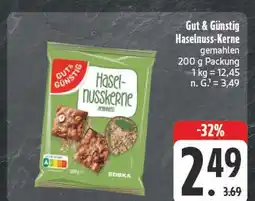 E-Center Gut & günstig haselnuss-kerne gemahlen Angebot