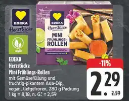 E-Center Edeka herzstücke mini frühlings-rollen Angebot