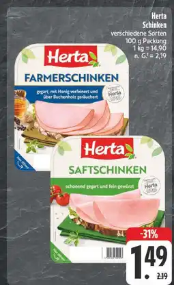 E-Center Herta farmerschinken Angebot