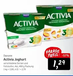 KONSUM Danone activia joghurt Angebot