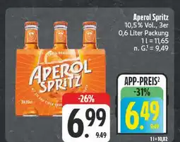 E-Center Aperol spritz Angebot