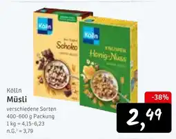 KONSUM Kölln müsli schoko Angebot
