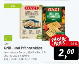 KONSUM Gazi grill- und pfannenkäse Angebot