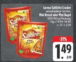 E-Center Lorenz saltletts mini brezel Angebot