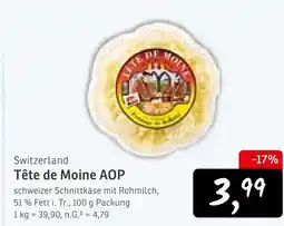KONSUM Tête de moine aop Angebot