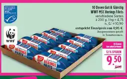 Marktkauf Gut & günstig wwf msc herings filets Angebot