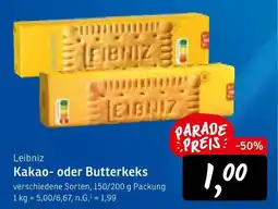 KONSUM Leibniz kakao-keks Angebot