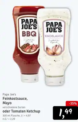 KONSUM Papa joe's bbq feinkostsauce Angebot