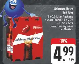 E-Center Anheuser-busch bud beer Angebot