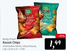 KONSUM Funny-frisch kessel chips Angebot