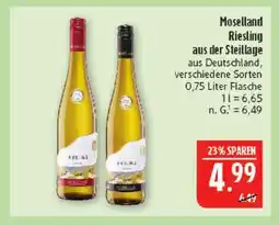 Marktkauf Moselland riesling aus der steillage Angebot